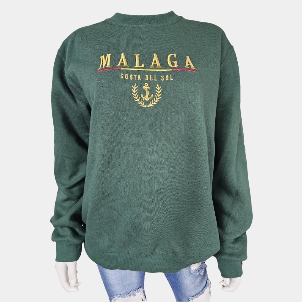 Euro Tour By Villa Figiera Crew Neck Long Sleeve Pullover Sweatshirt Size XXL